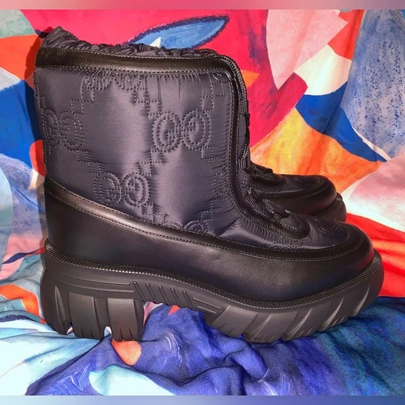 Gucci | Shoes | Gucci Nylon Gg Boots | Poshmark display picture 1